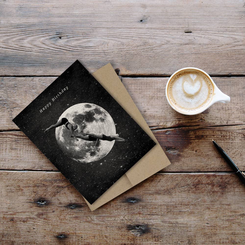 The Galek Sea - Wholesale Birthday Card - Happy Birthday Sky Divers Card2