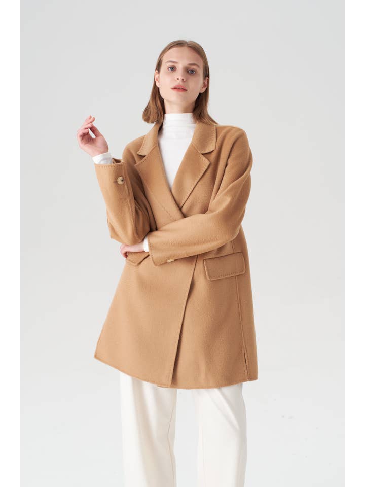 The Walking Coat - Camel for wholesale on Faire