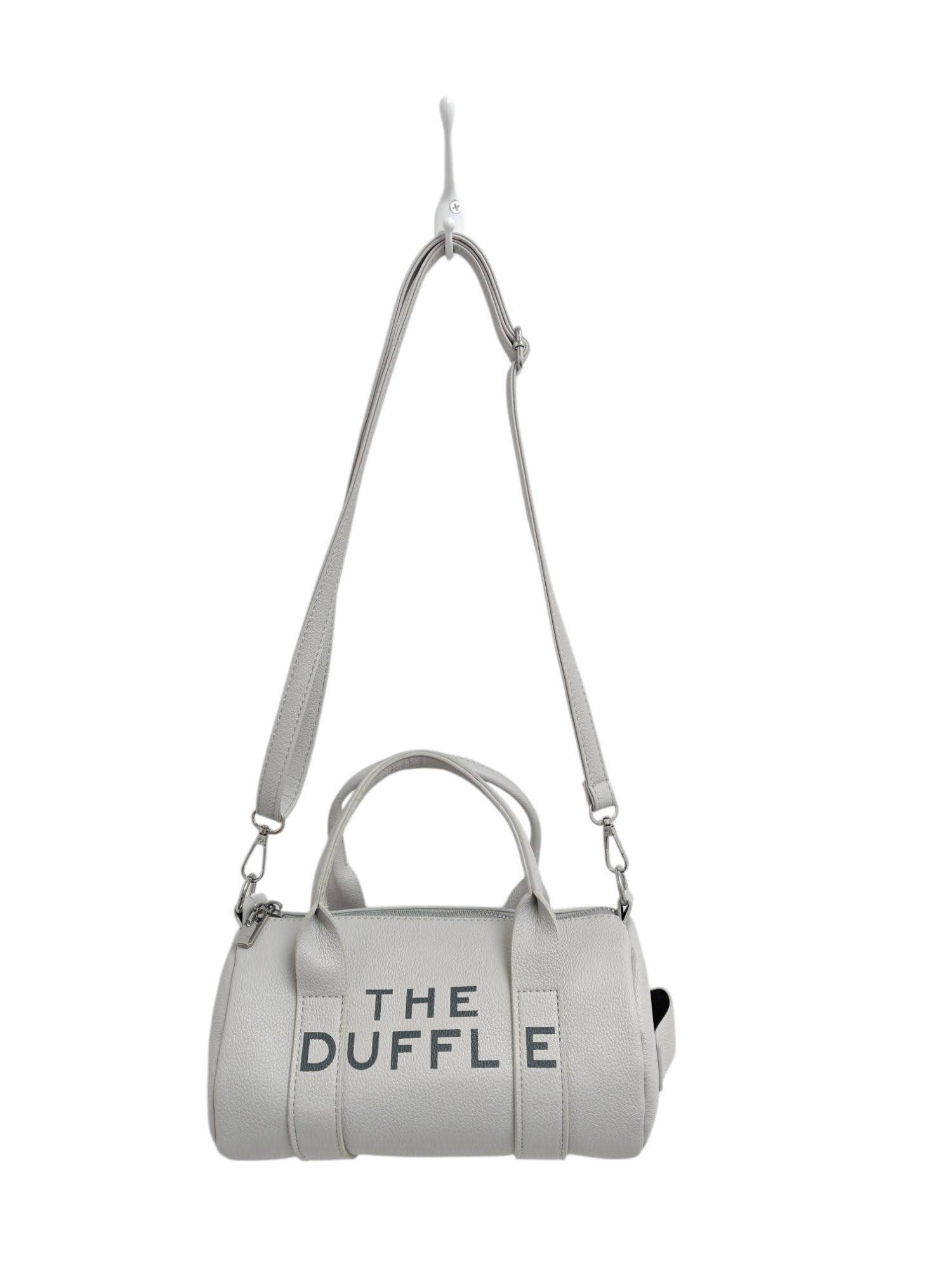 Superbia – wholesale Crossbody bag – Women's – Small Soft Duffle Bag with Long Strap Silver Hardware-66554