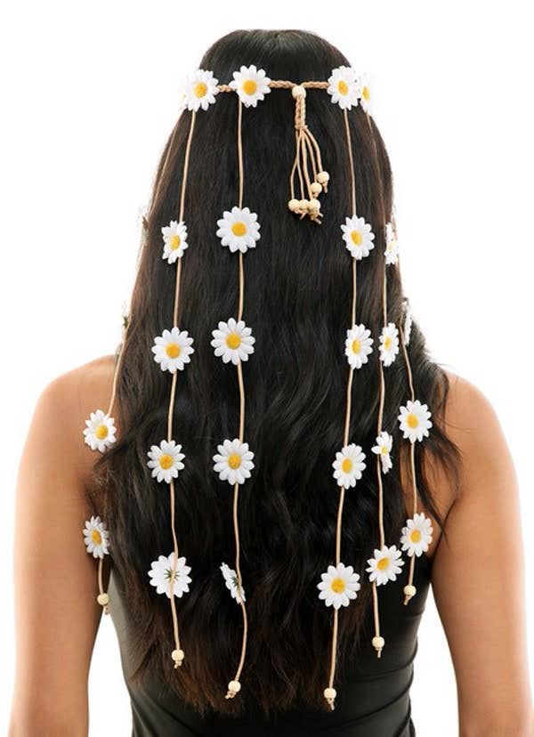 KBW Global Corp. – Bandana - Mulher por atacado – Bandolete Margarida Branca dos Anos 600