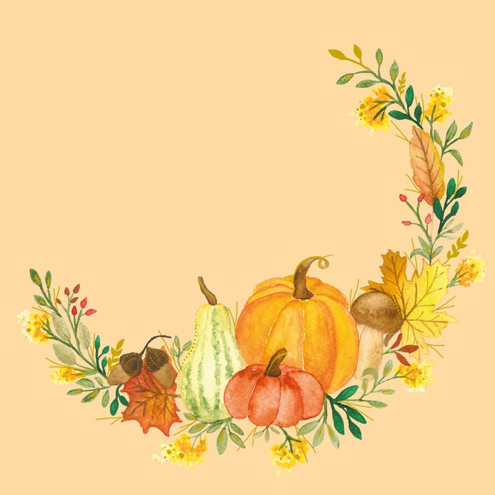 Pumpkin Flair Napkin 33x33 für den Großhandel von ppd Paperproducts Design GmbH