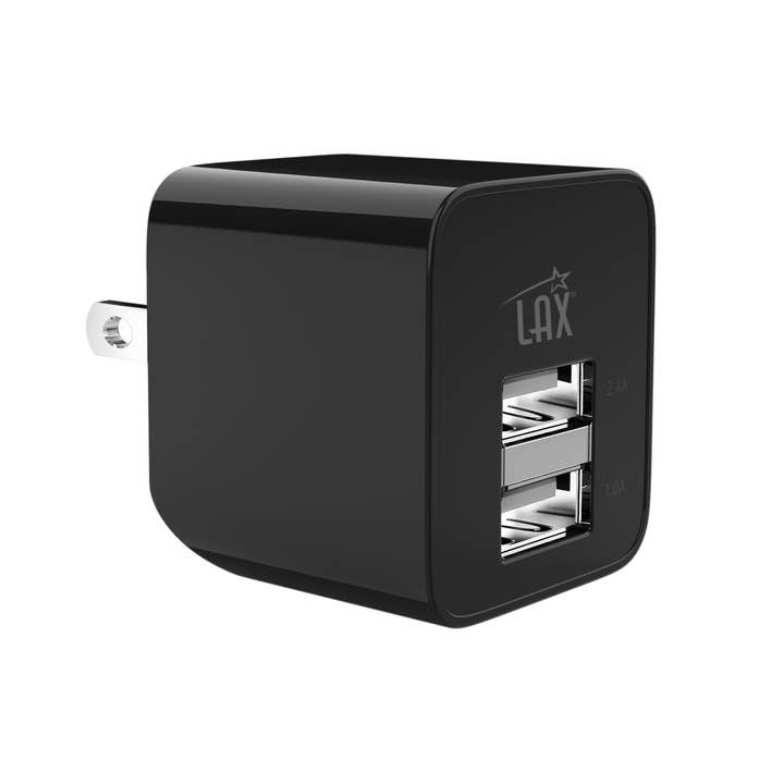 LAX Gadgets - Wholesale Portable Charger - Ultra-Compact Dual USB Wall Charger – Retail Packaging2