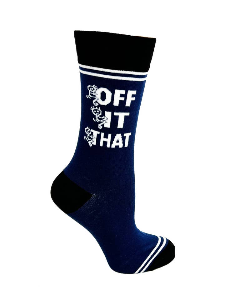 Calcetines redondos unisex Fuck It Fuck That de Fuck Off para venta al por mayor de Fabdaz