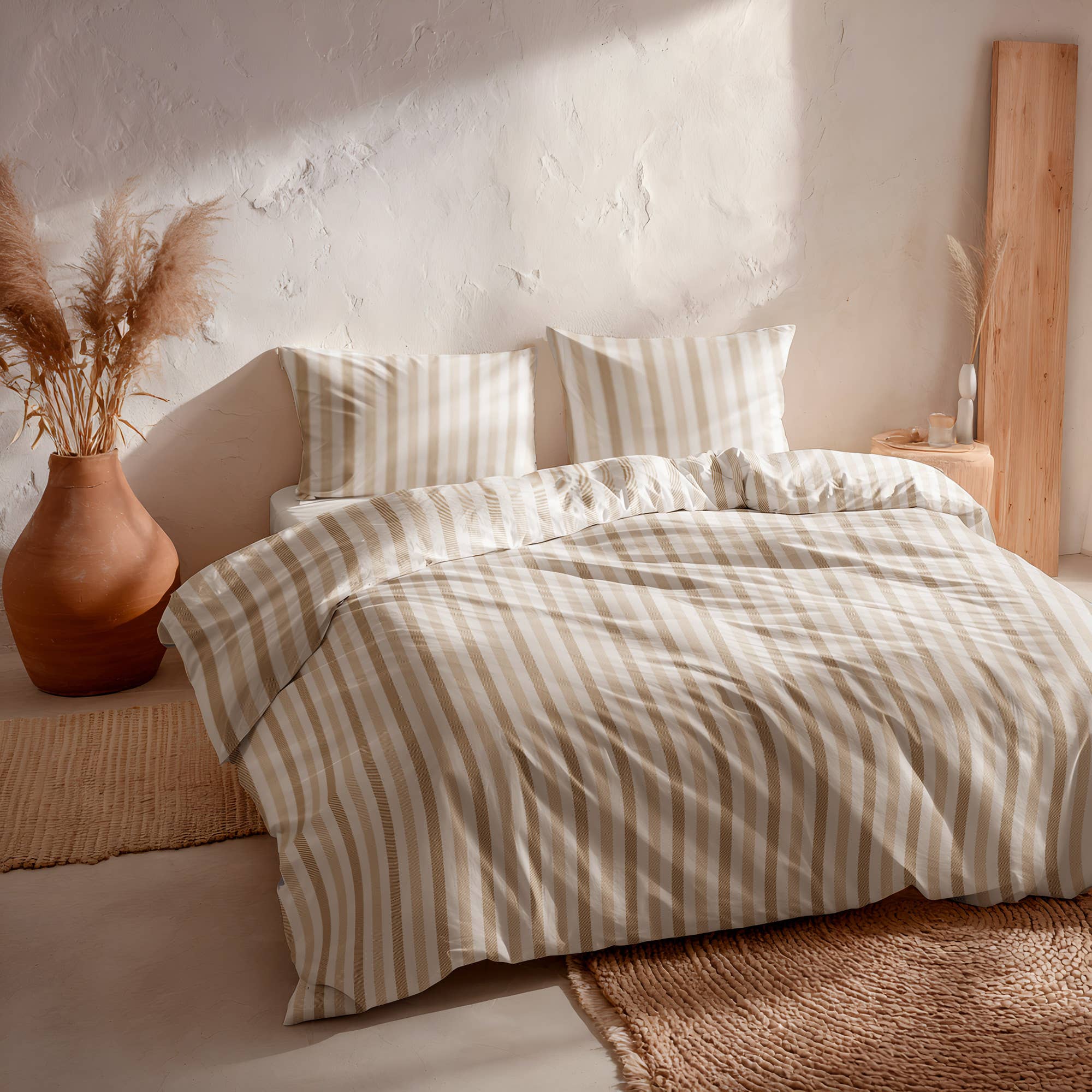 GAMUSI - Vendita all'ingrosso Copripiumini - Set copripiumino 100% cotone morbido 2/3 pezzi NUVIA22