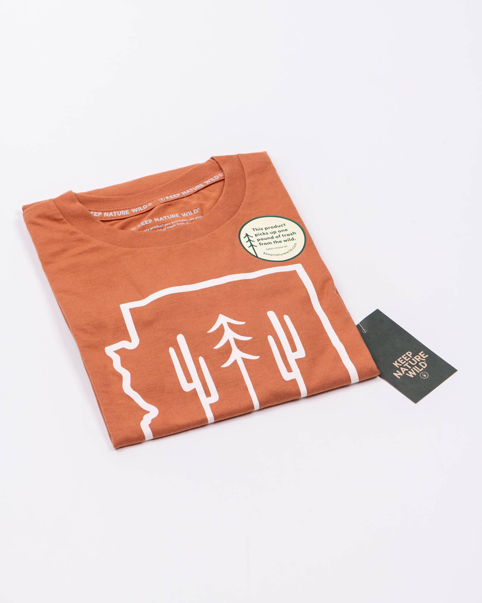 Keep Nature Wild - Wholesale T-shirt met print - Uniseks - Arizona Wilderness Unisex T-shirt | Redwood8