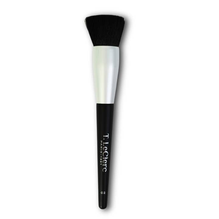 Foundation Brush 02 (Liquid & Creamy Foundation) for wholesale by T-Leclerc Cosmetics