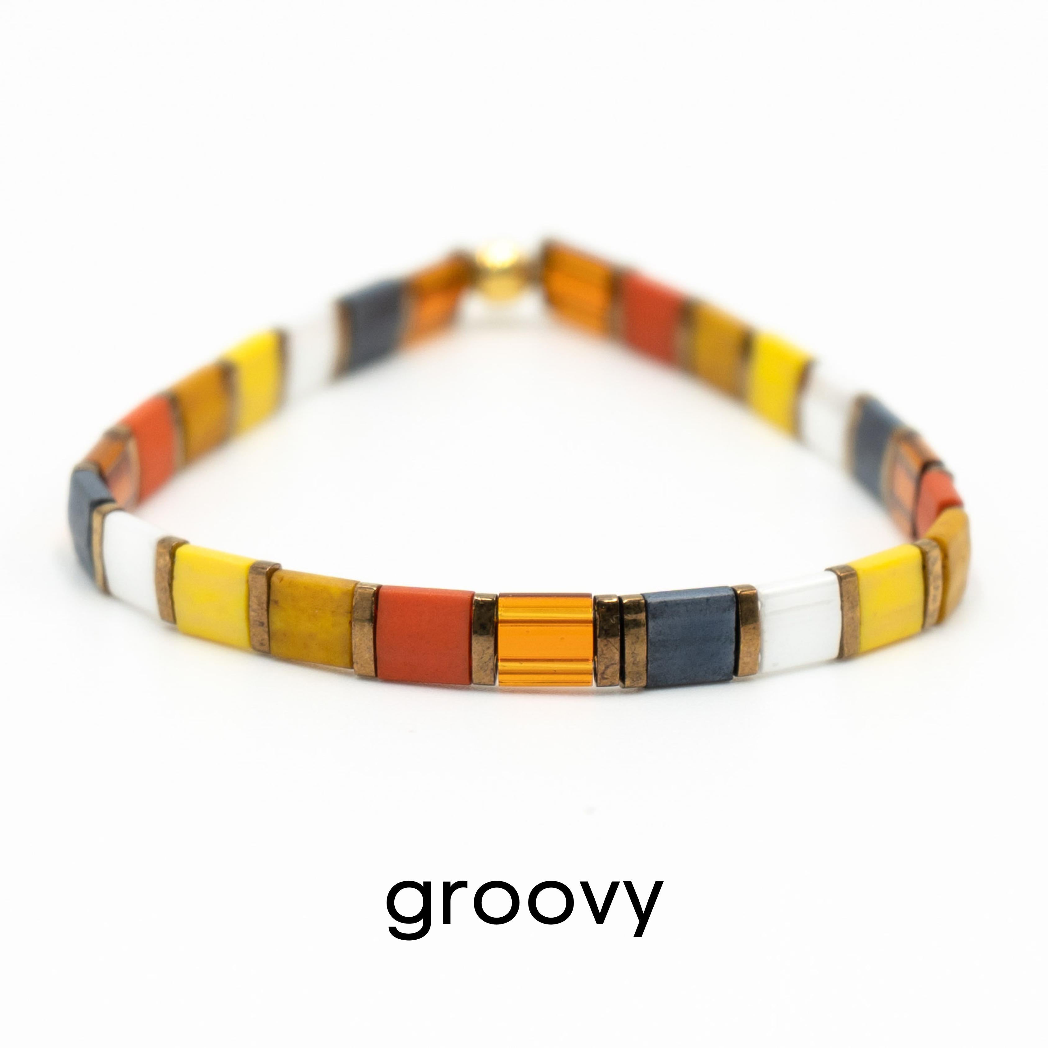 Mack & Rex – wholesale Beaded bracelet – RETRO SUNSET - Tila Bead Bracelets3