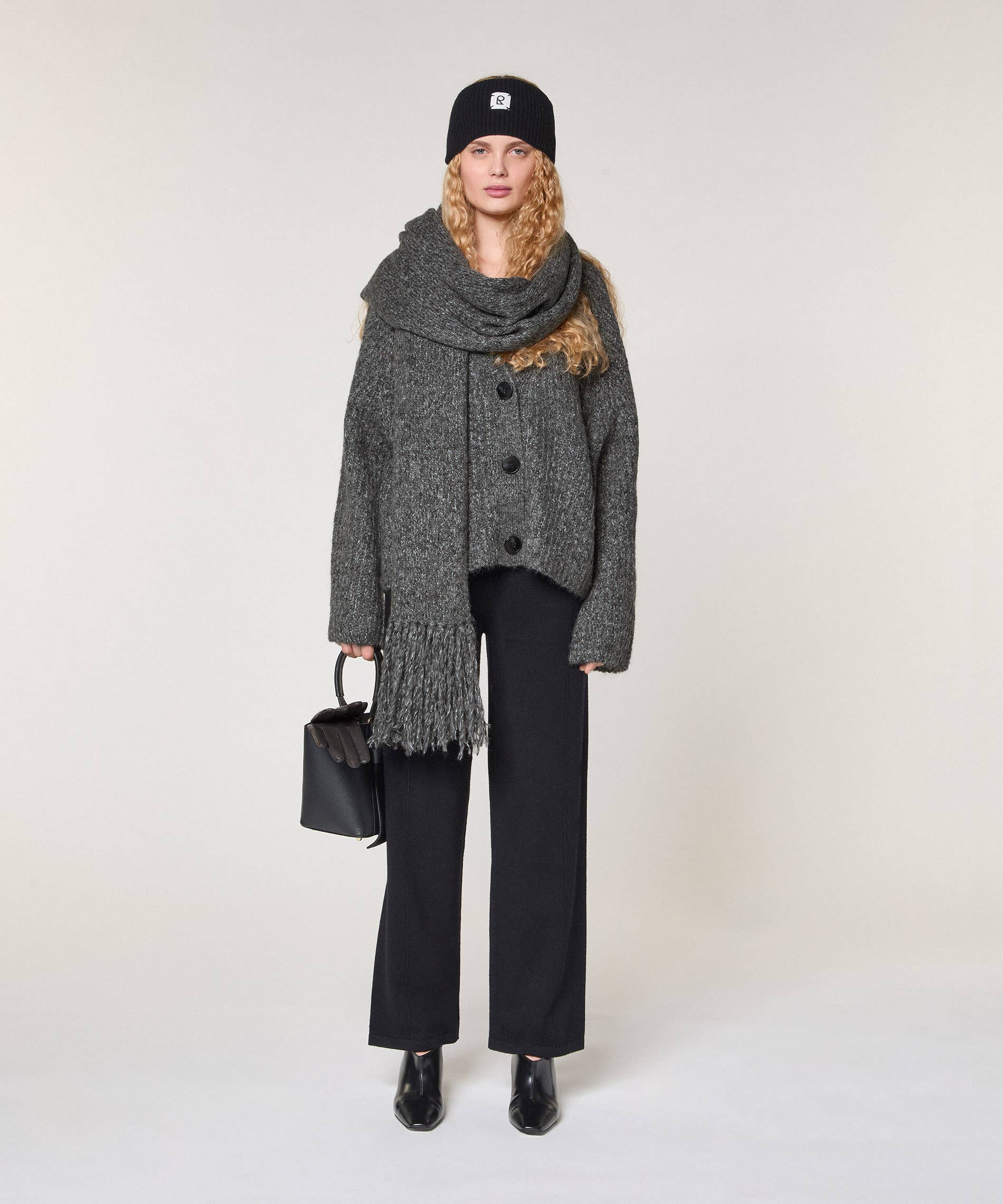 Rodier - Wholesale Scarf - Women's - Long chunky knit scarf7