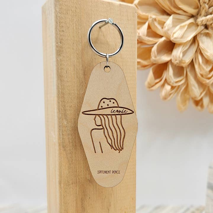 Iconic Keychain for wholesale by Statement Peace