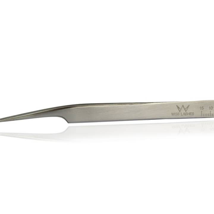 Tweezers silver - SA for wholesale by Miss Lashes