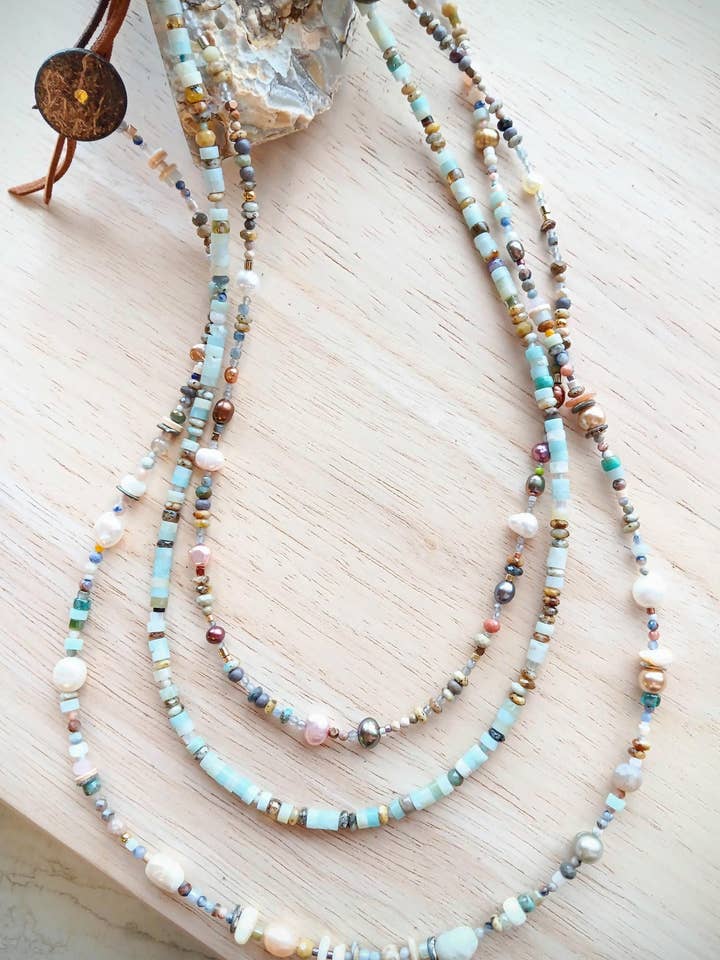 Liebe in Ihrem Leben Kollektion | Türkis, Achate für den Großhandel von HavSolStudio