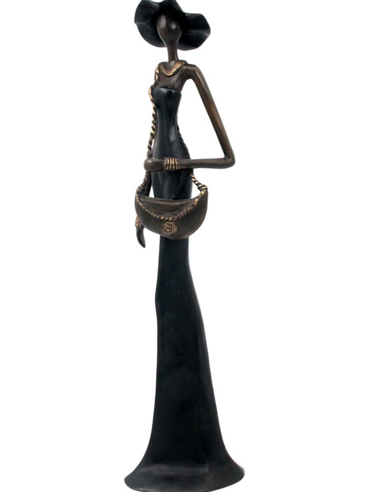 Bronze Issouf 55 cm black No. 2 for wholesale by Lafi Bala