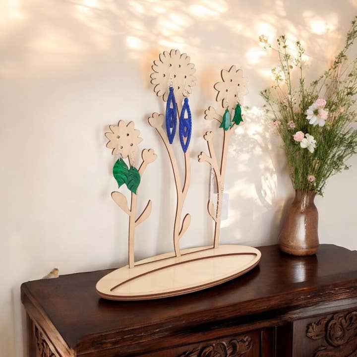 BoisMagique – wholesale Jewellery stand & display – Jewelry holder - Delicate flowers