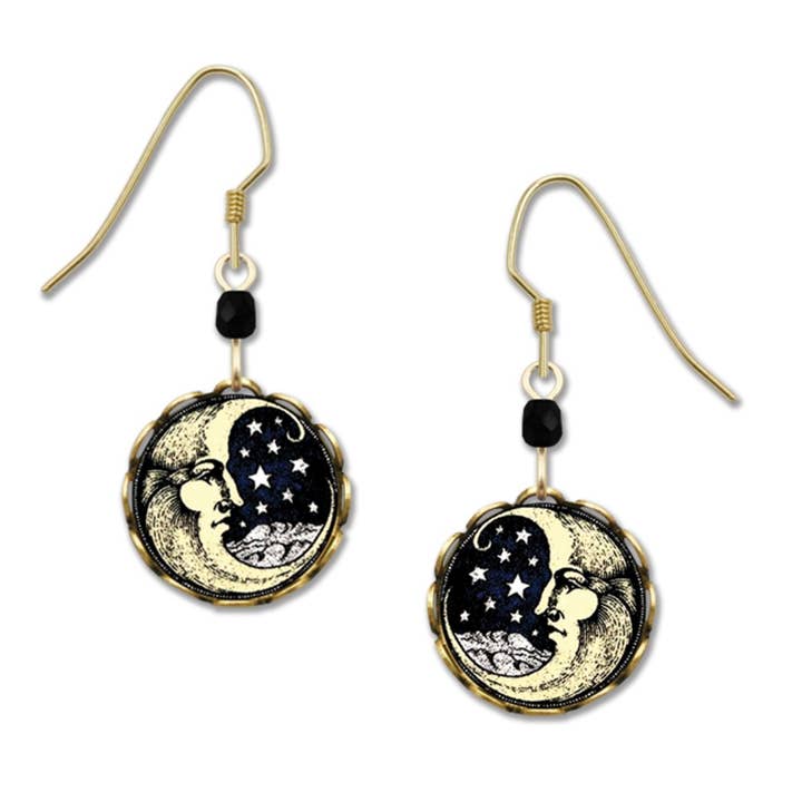 Månen ansikte med stjärnor för wholesale av Left Hand Studios