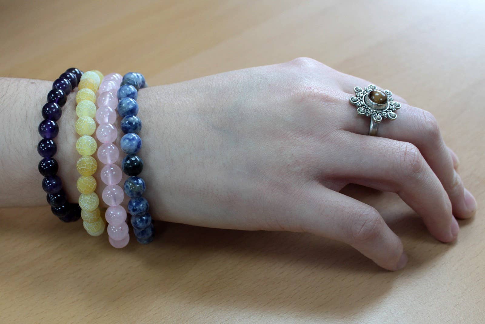 AW Artisan - Wholesale Jewelry - Maternity - Energy Bracelet - Opalite1