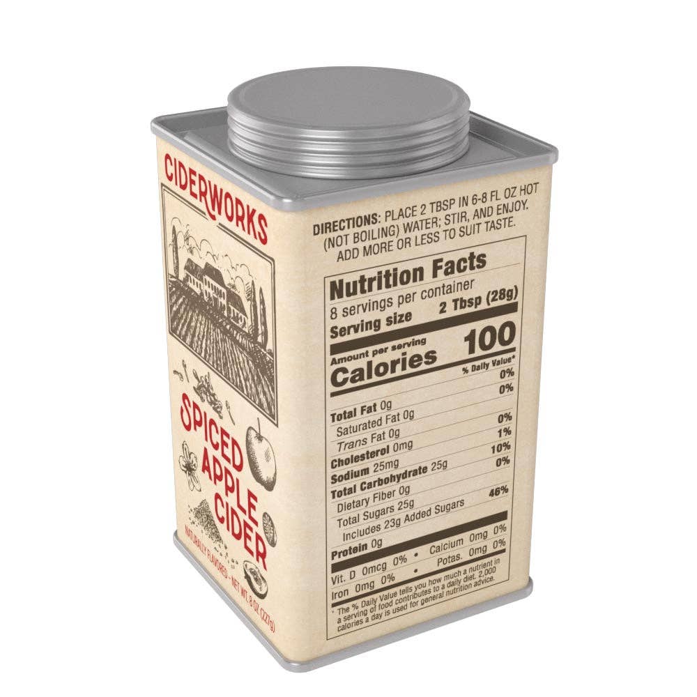 McSteven's - Wholesale Apple Cider - Ciderworks Spiced Red Apple Cider Mix (8oz Tins)10
