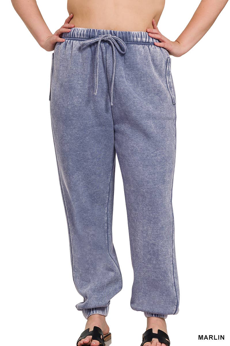 42POPS - Wholesale Lounge Sweatpants/Joggers - Women's - "..Wash Fleece Sweatpants With Pockets7