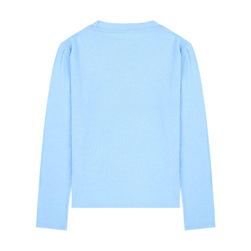 Suhkasana - Vente T-shirt – enfant - T-shirt à manches longues pour enfants, coupe ajustée, couleur unie7