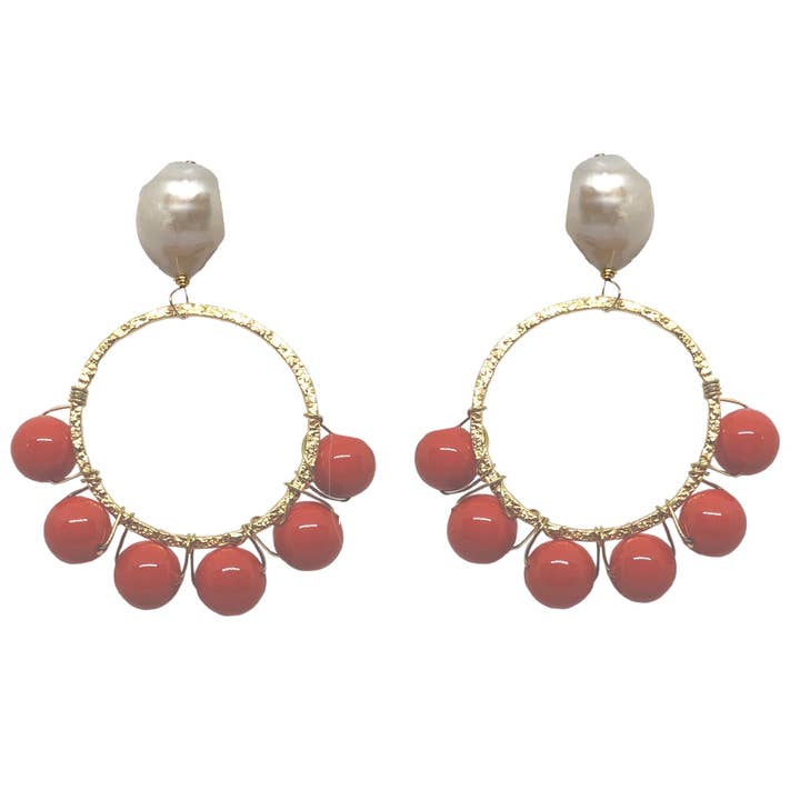 Calypso in orange for wholesale by Meg Carter Designs