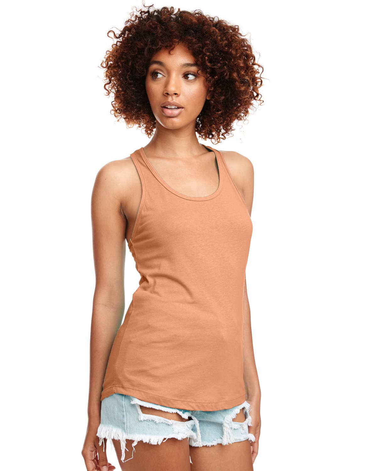 Total Apparel - Wholesale Tank Top - Women's - Next Level N1533 - Ladies' Ideal Racerback Tank8