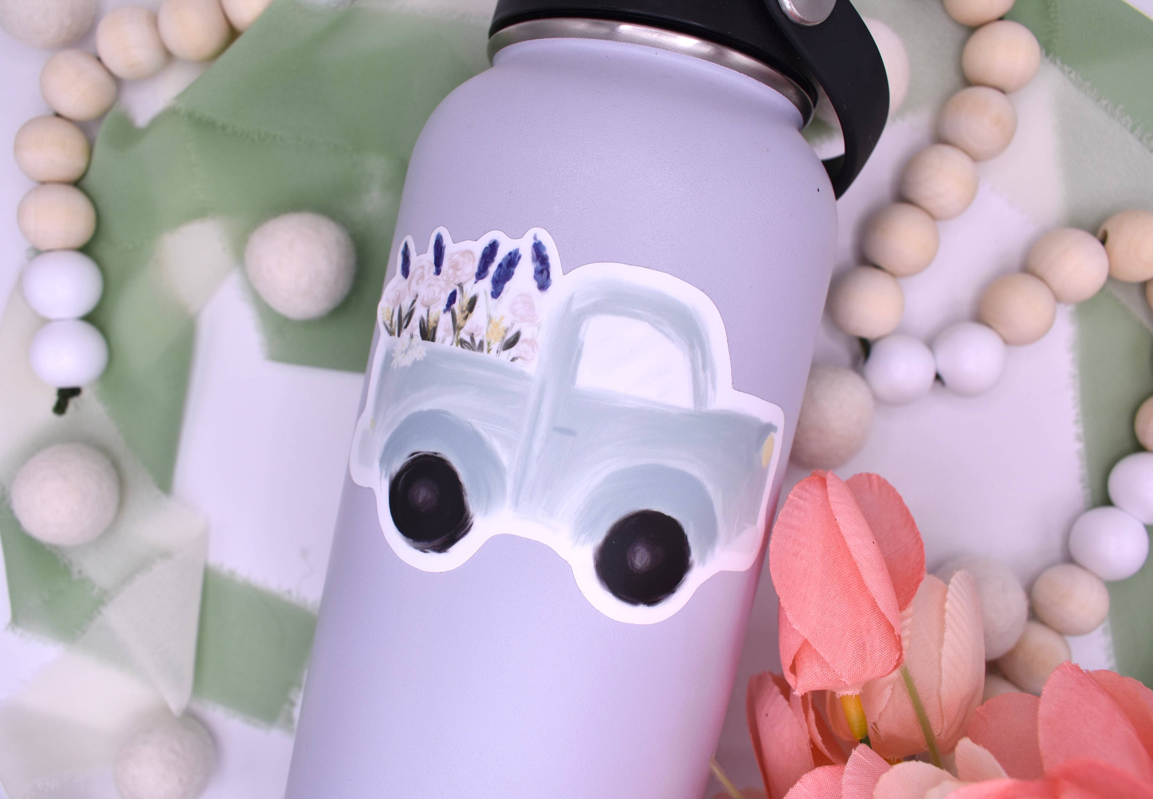 Sammy Jean Artist - Vente Autocollant - Autocollant Spring Truck, 4 x 2,48 po5