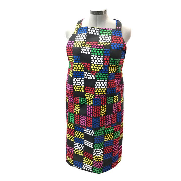 Seeds to Sew International - Wholesale Apron - Kenyan Kitenge Apron4