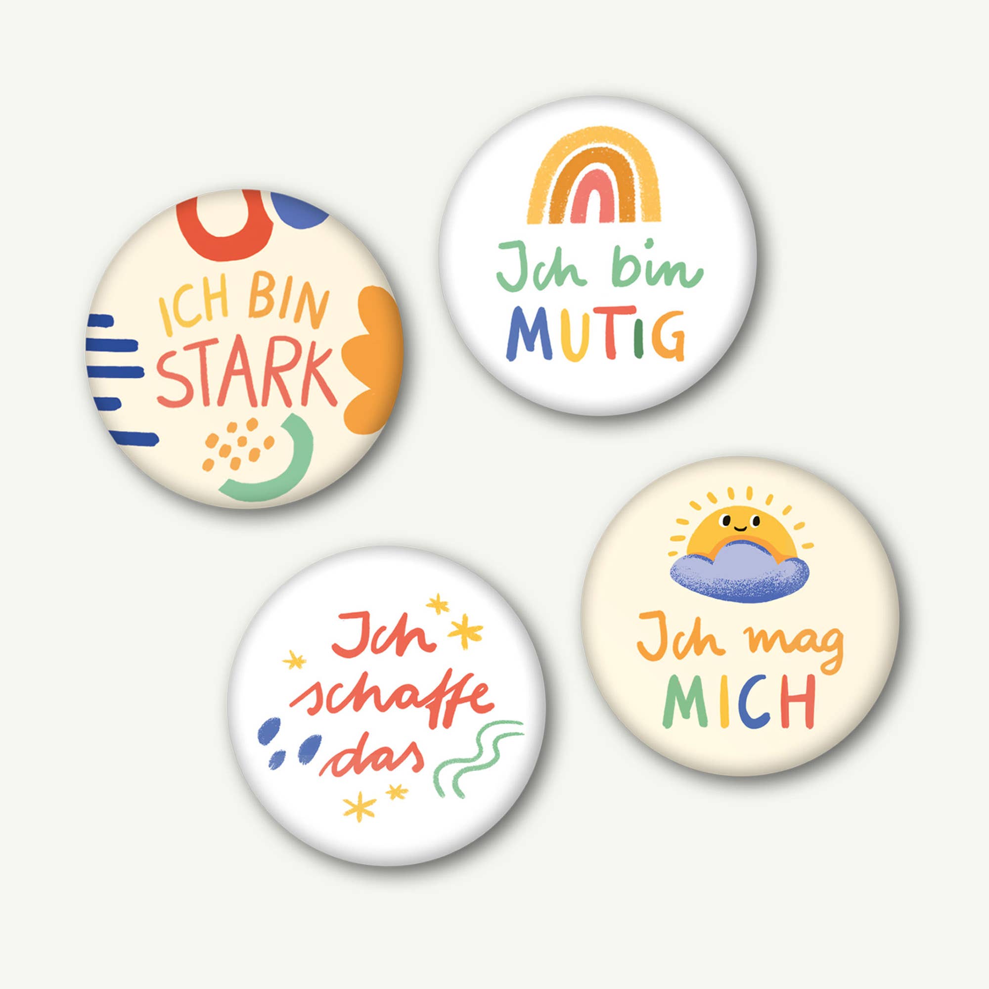 VIERUNDFÜNFZIG - Wholesale Magnet - Magnet affirmation I like myself 37 mm1