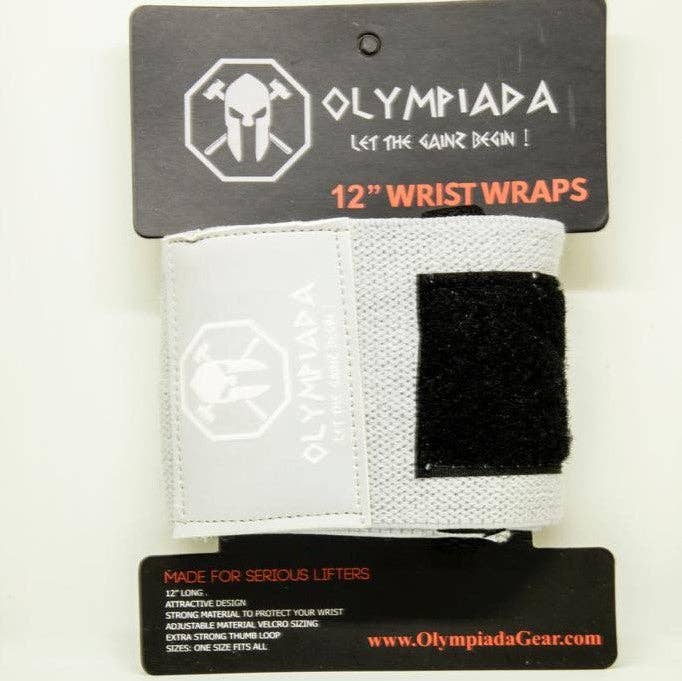 Olympiada Gear - Wholesale Wristband - 12" Finesse Wrist Wraps - "Fit" line - 20 COLOR OPTIONS!24