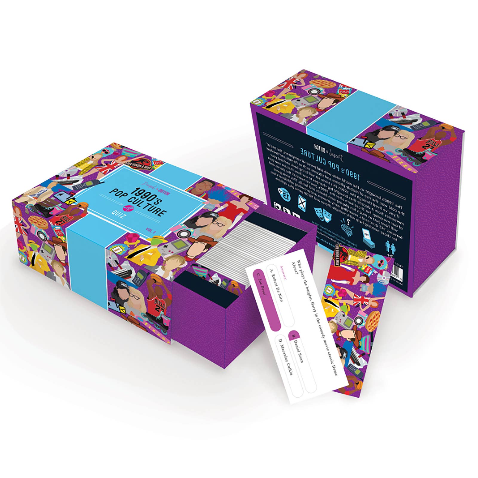 Diesel & Dutch - Wholesale Card game - 1990's Pop Culture Trivia Box [4]2