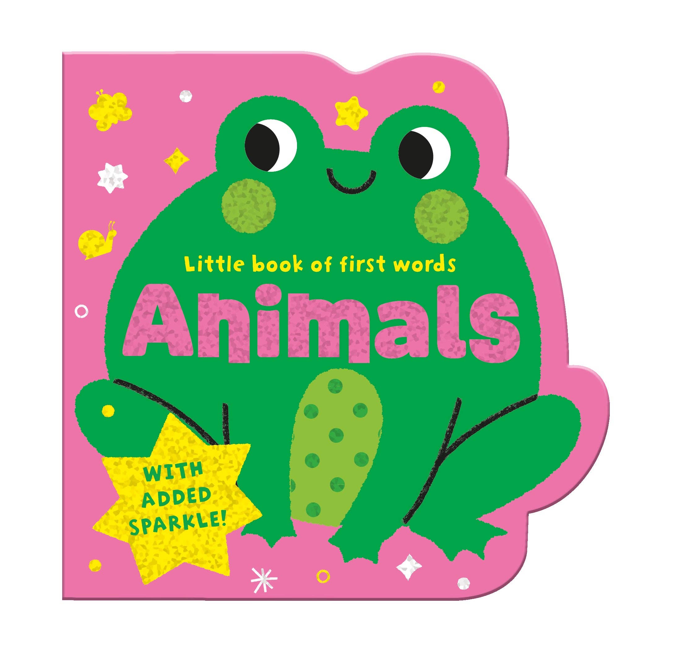 Robert Frederick Ltd - Wholesale Baby and toddler book (0–2) - Little Book of First Words – Animals - Sparkly Board Book0