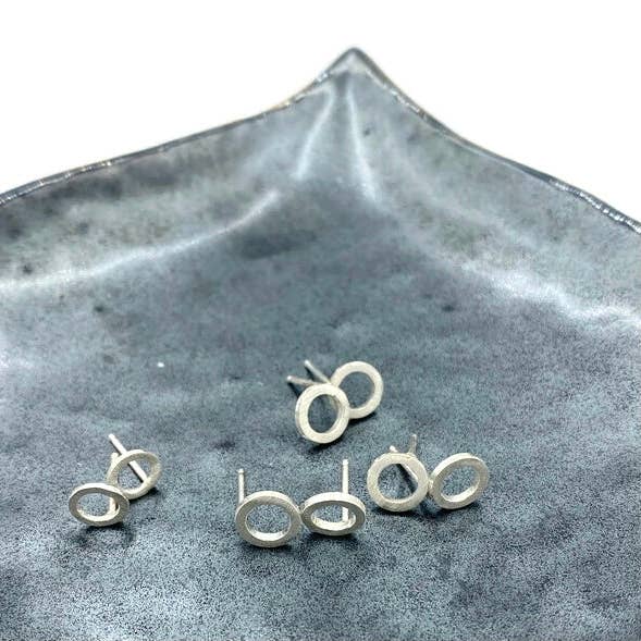Little Tiny Circle Earrings | DK Originals Jewelry for wholesale by DK Originals