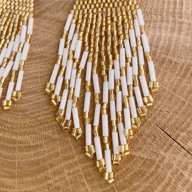 MAISON HALLEUX SRL - Wholesale Dangle Earrings - Miyuki Diamond Drop Earrings6