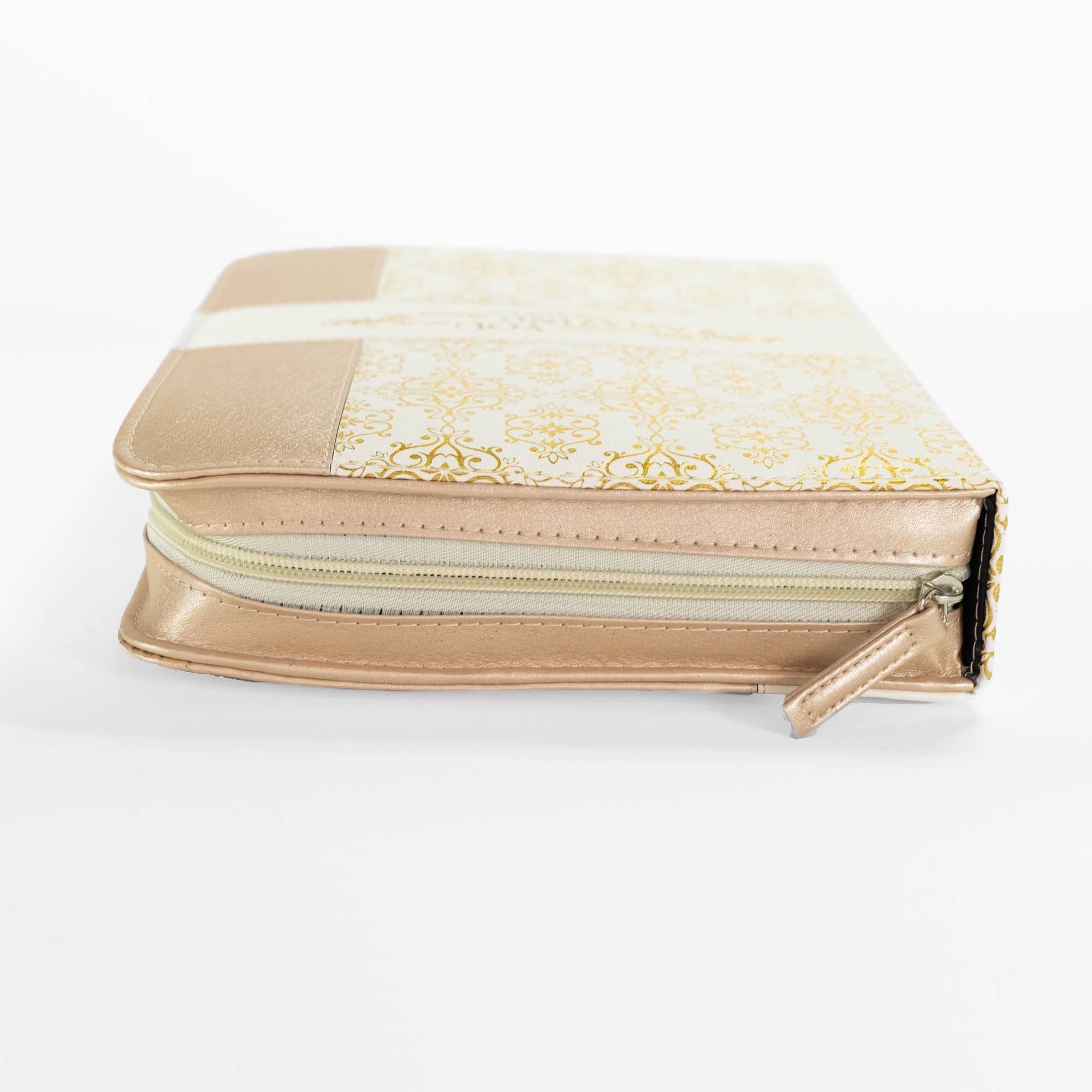 Divinity Boutique - Wholesale Bible Cover - Divine Details: Bible Cover Cream And Gold Amazing You5
