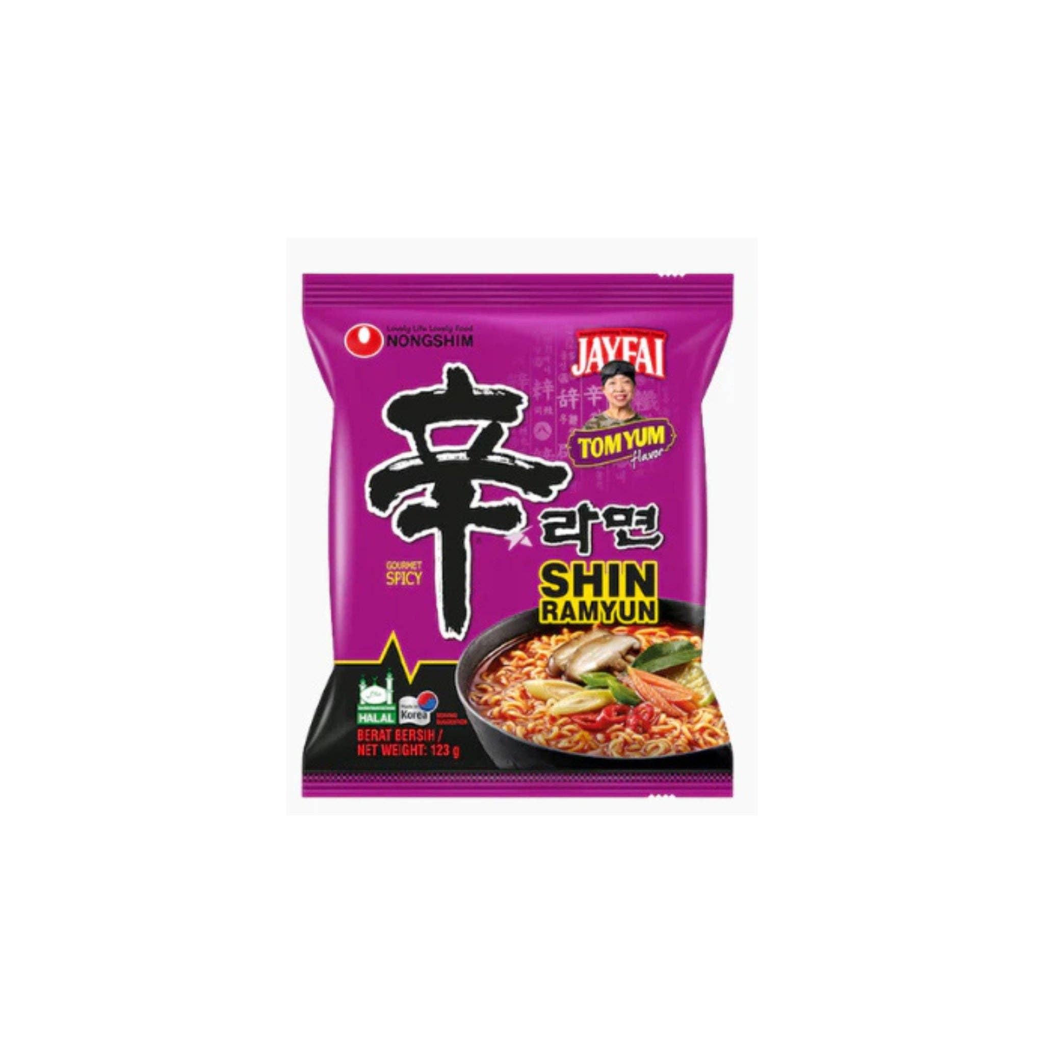 utoppa GmbH - Wholesale Ramen - Nongshim Shin Ramyun Tom Yum 123 g