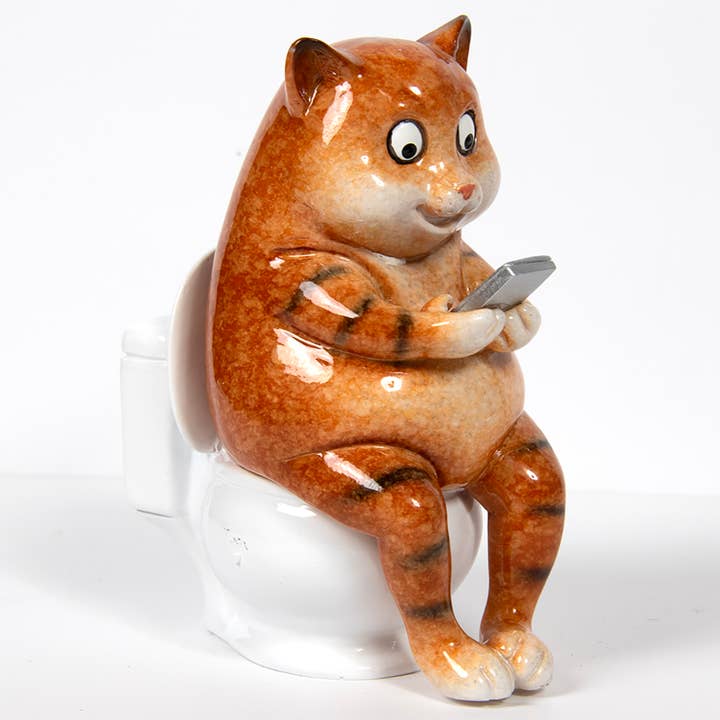 Bright Loo Time Cat for wholesale by Joe Davies