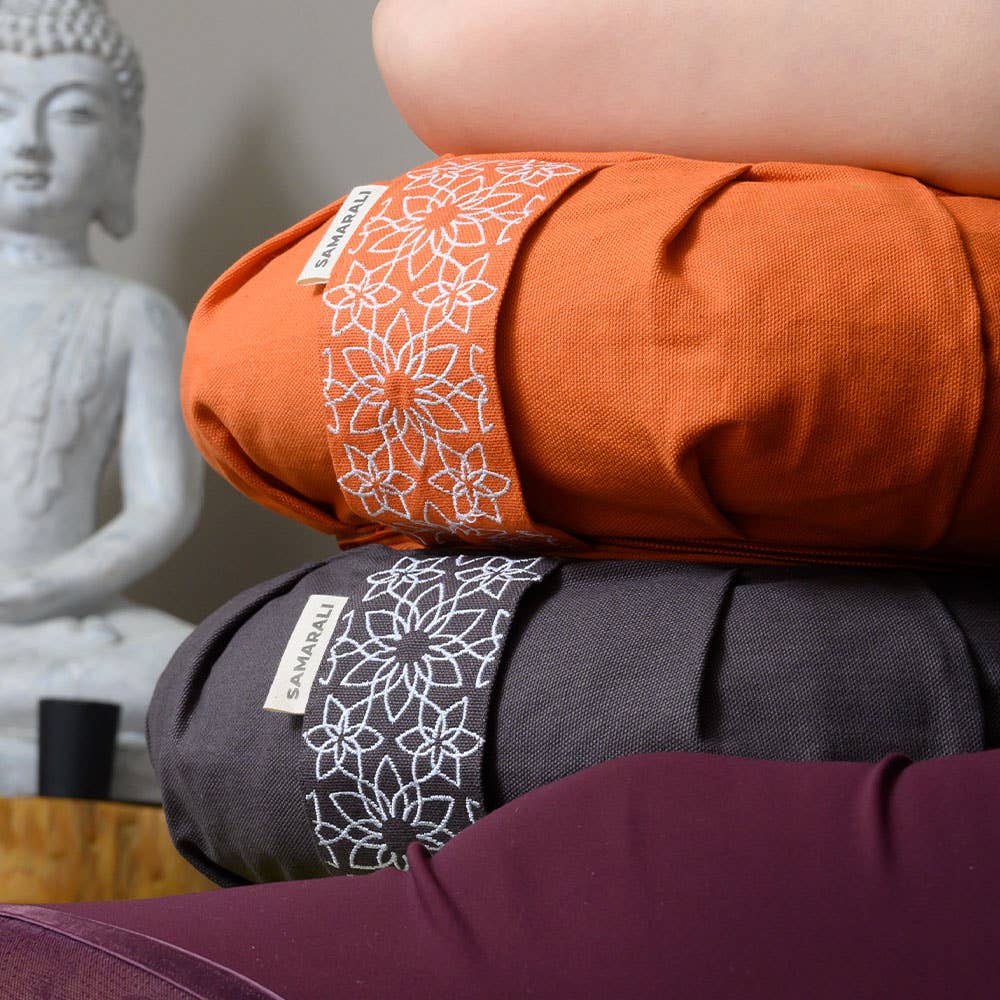 Samarali - Wholesale Meditation Supplies - Zafu cushion | Organic cotton | GOTS | Ethically made19