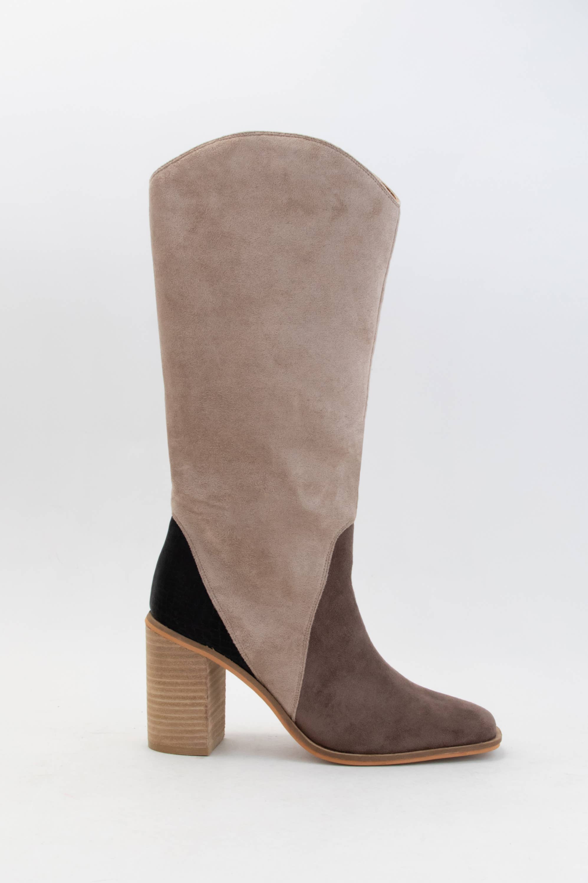 CCOCCI - Vente Bottes – femme - MINI-PACK CCOCCI | BOTTES HAUTES TRICOLORES KRISTIN6