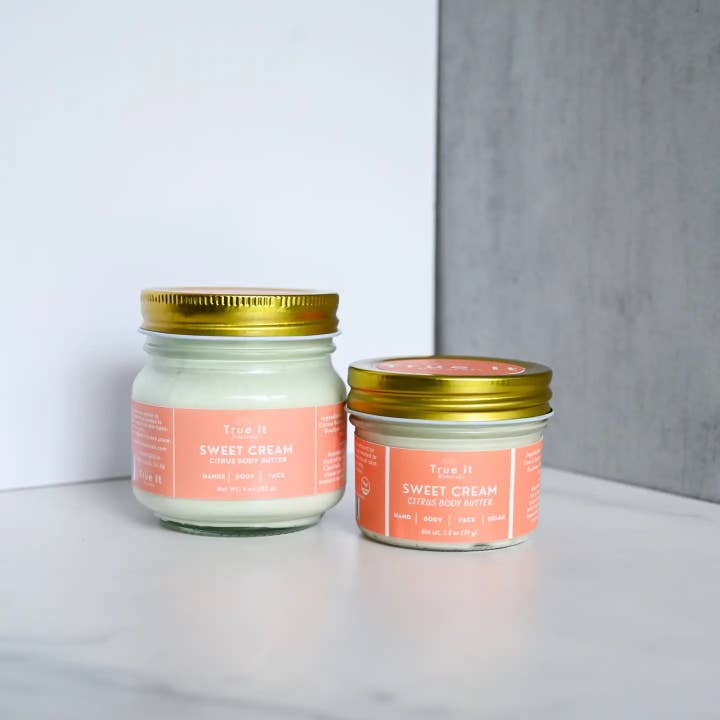 True It Naturals - Wholesale Body Balm/Butter - Whipped Body Butter - Citrus Cream | Hand & Body Lotion 4