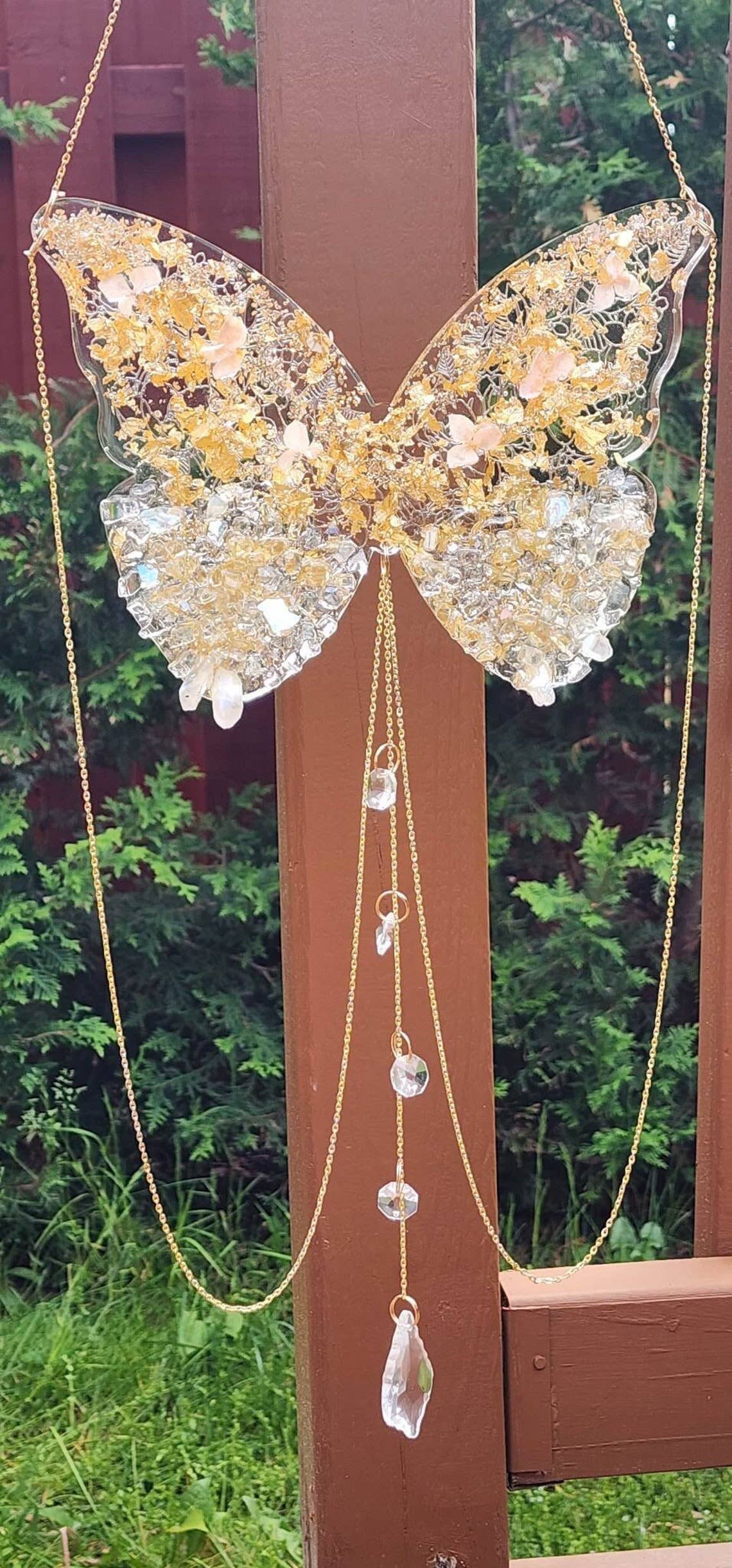 Grey Stone boutique – wholesale Suncatcher – Crystal butterfly suncatcher, House warming gift1
