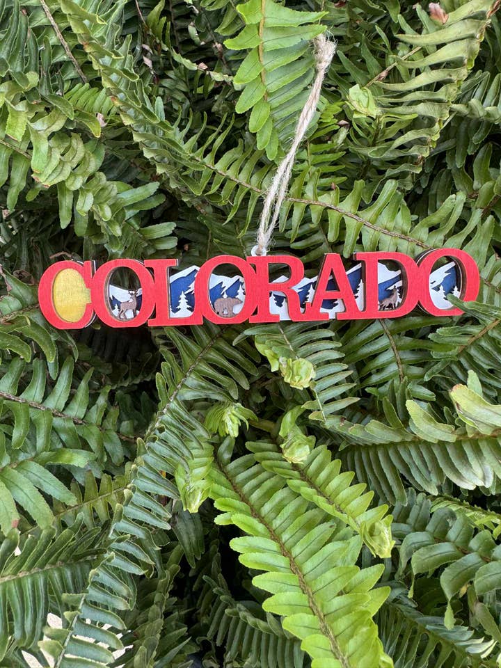 COLORADO Name - Red for wholesale by The Wilusz Way