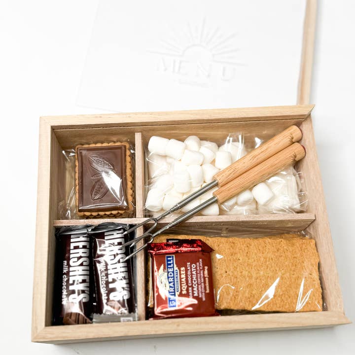 ME N U GRAZING LA - Wholesale DIY Food Kit - S'mores Box