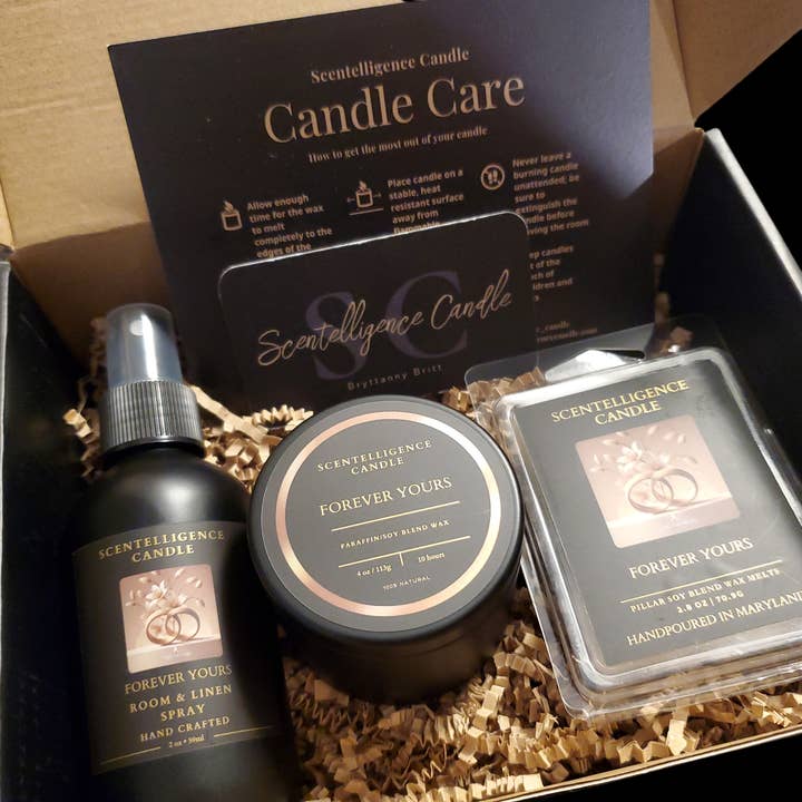 Forever Yours Gift Set for wholesale by Scentelligence Candle