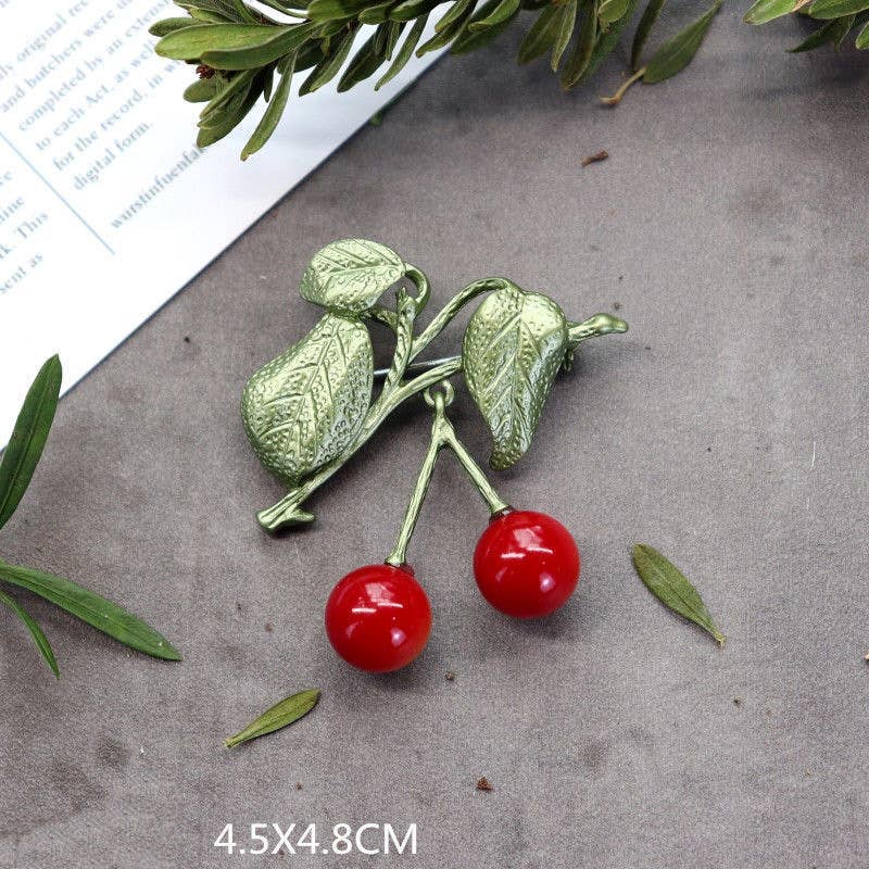 Tourtiwi - Wholesale Brooch - Lily Of the Valley Brooch, Botanical Series Pin1