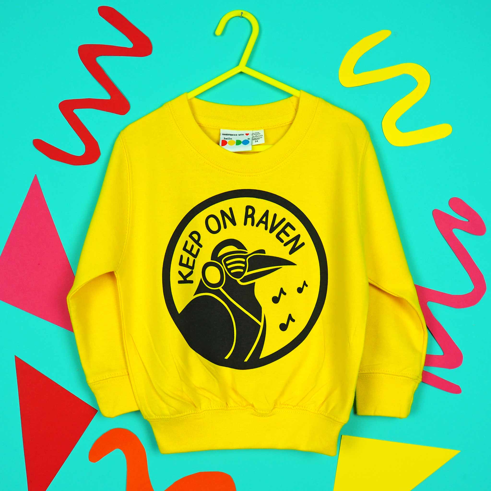 hello DODO - Wholesale Sweatshirt - Kids - Keep On Raven Kids Sweatshirt1
