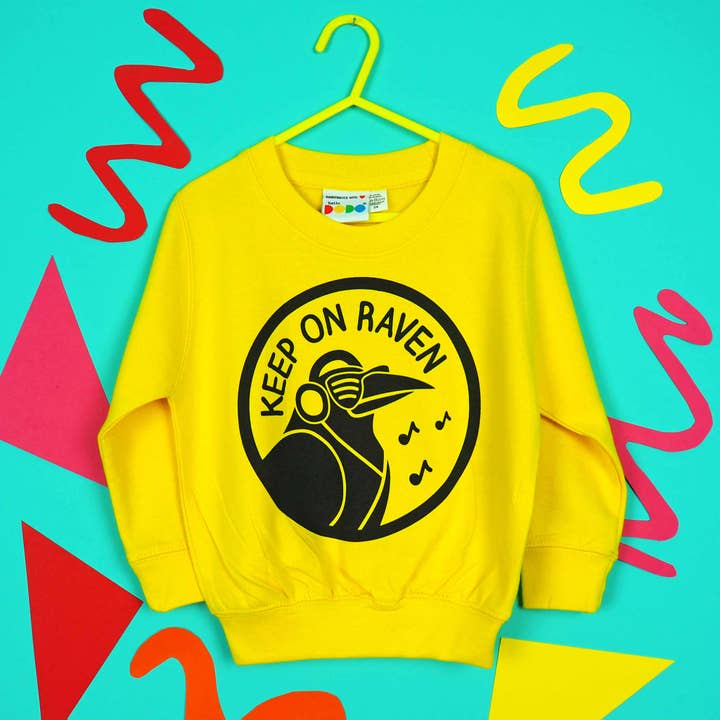 hello DODO - Wholesale Sweatshirt - Kids - Keep On Raven Kids Sweatshirt1