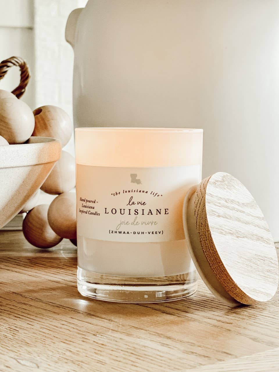 La Vie Louisiane - Wholesale Jar/Filled Candle - La Vie Louisiane
JOIE DE VIVRE - 12oz Jar1