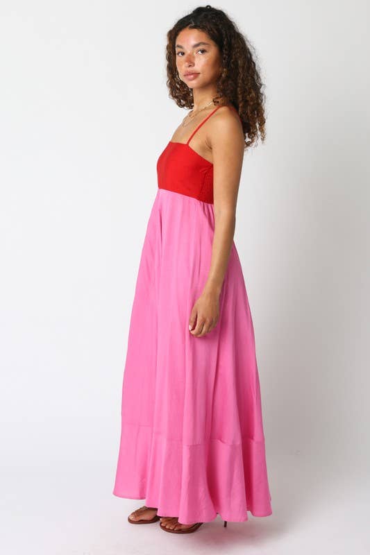 Olivaceous - Wholesale Dress - Women's - Hailey Maxi Dress2