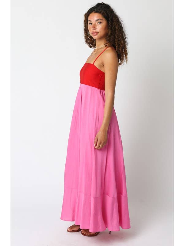 Olivaceous - Wholesale Dress - Women's - Hailey Maxi Dress2