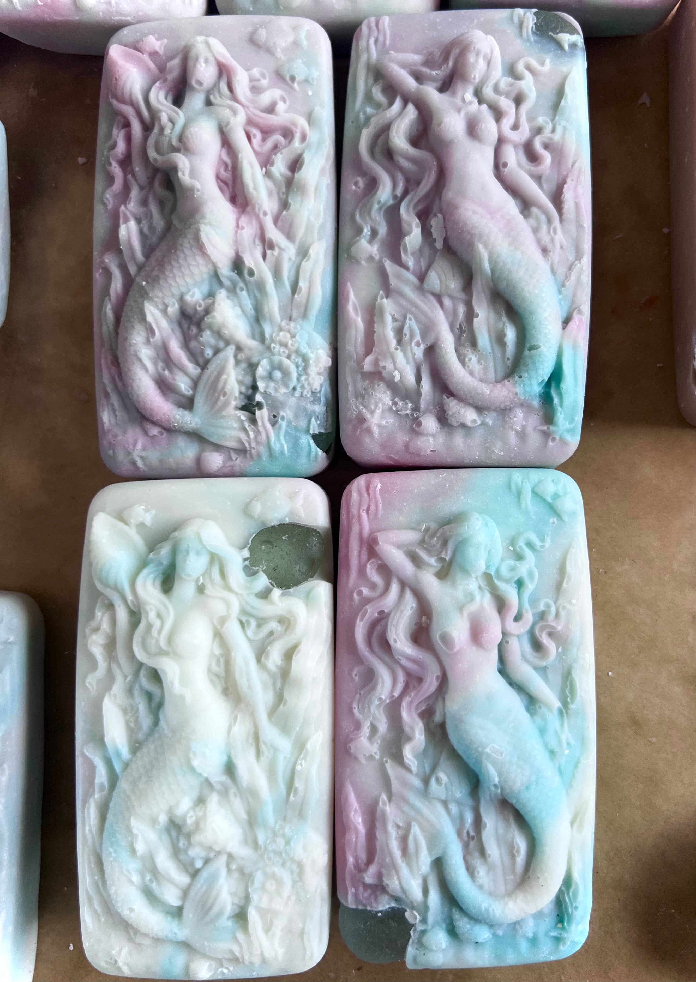 Fairyland Glade - Wholesale Bar Soap - Sea Spray & Beach Rose Mermaid Hidden Sea Glass Soap5