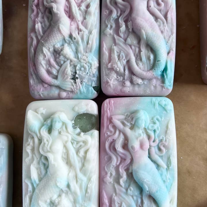 Fairyland Glade - Wholesale Bar Soap - Sea Spray & Beach Rose Mermaid Hidden Sea Glass Soap5